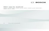 RSC+ app OM Android ES · RSC+ app for Android 7 Funcionalidad de la aplicación | es Bosch Security Systems B.V. Manual de Funcionamiento2019.08 | 03 | F.01U.358.470 4.1.2 Desarmar