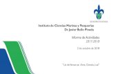 Instituto de Ciencias Marinas y Pesquerías Dr. Javier ... › veracruz › wp-content › uploads › 2012 › ... · PTC Nivel de estudio Académicos Porcentaje Doctorado 15 100