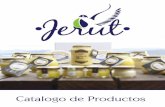 Bienvenido a Industrias Jerut, esperamos que nuestra manera … · 2018-09-24 · Bienvenido a Industrias Jerut, esperamos que nuestra marca y nuestros productos te inspire y te sirva