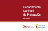Departamento Nacional de Planeaciónanif.co/sites/default/files/memorias/luis_fernando_mejia_-_dnp_3.pdf · Colombia (FILCO) - Ministerio de Trabajo. Cálculos: Departamento Nacional