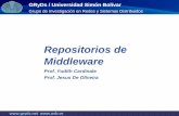 Repositorios de Middleware - WordPress.com › 2011 › 06 › glitereposit… · repositorios, permitiendo su ... • Un repositorio es un servidor web que contiene paquetes de software