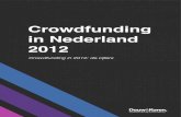 Crowdfunding in Nederland 2012 - Douw&Korendouwenkoren.nl/wp-content/uploads/2017/06/Crowdfundingin...Explosieve groei in 2012 In 2012 werd in Nederland voor 14 miljoen euro via crowdfunding