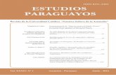 Revista de la Universidad Católica Nuestra Señora de la Asunción · 2019-09-28 · primera carrera de sociología en el Paraguay (1972) dentro de la Universidad Católica, el CPES