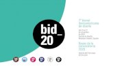 7ª bienal iberoamericana de diseño Bases de la ... · Convocatoria BID20 El Comité asesor BID y la Fundación DIMAD invitan a todos los diseñadores, las instituciones y las empresas