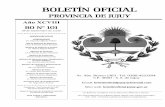 BOLETÍN OFICIAL - Dirección Provincial de Boletín ...boletinoficial.jujuy.gob.ar/.../Boletines/2015/101.pdf · DECRETO Nº 6646-G.- EXPTE. Nº 0411-078/2010.- SAN SALVADOR DE JUJUY,