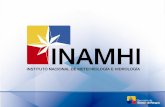 RENDICIÓN DE CUENTAS 2016 - INAMHI...El trabajo de Operación y Mantenimiento se realiza en las 87 estaciones que conforman la Red Meteorológica Regional, cuya distribución actual