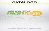 CATÁLOGO - Highlum · Gas Station Light AOK-75WiC-110WiC-150WiC Model No. AOK-75WiC AOK-110WiC AOK-150WiC Nominal Power: 75W 110W 150W Operating Voltage: 90-305vAC, 50-60Hz LED Chip: