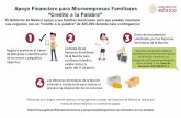 credito a la palabra - gob.mx · 2020-05-03 · El Gobierno de México apoya a las familias mexicanas para que puedan mantener sus negocios con un “crédito a la palabra” de $25,000