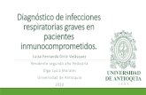 Diagnóstico de infecciones respiratorias graves en pacientes …portal.neumopediatriacolombia.com/wp-content/uploads/... · 2020-02-26 · respiratorias graves en pacientes inmunocomprometidos.