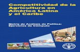 Competitividad de la Agricultura en América Latina y el Caribe · Matriz de Análisis de Política: Ejercicios de Cómputo Competitividad de la Agricultura en América Latina y el
