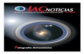 IAC Pág. 1 · Instituto de Astrofísica de Canarias (IAC) IAC NOTICIAS, 1-2006. Pág. 2 4 4 5 5 11 11 20 20 21 23 25 27 29 31 33 35 35 39 41 44 44 46 46 51 51 56 61 34 ÚLTIMA HORA