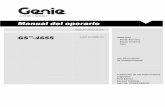 Manual del operario - Geniemanuals.gogenielift.com/Operators/Spanish/1294978SP.pdf · Estudie y aplique los principios de seguridad de funcionamiento de la máquina, detallados en