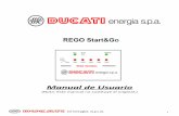 Manual de Usuario - Ducati Energia · primera vez. Nota: para los modelos con sólo 3 relés, los terminales relativos al relé 4 y al relé 5 no estarán disponibles. 2. Auto diagnóstico
