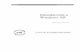 Introducción a Windows XP - WordPress.com · 8 • Introducción a Windows XP Universidad de Navarra • CTI Figura 4. Modificando el tamaño de las ventanas. Cuando se agranda una