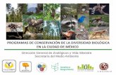 PROGRAMAS DE CONSERVACIÓN DE LA …paot.org.mx/contenidos/paot_docs/talller_alineacion/pdf/...Programa Acción local para la Biodiversidad LAB (ICLEI) REPORTE DE BIODIVERSIDAD DE