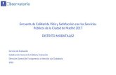 Presentación de PowerPoint - Madrid · INDICADORES UTILIZADOS INDICADORES UTILIZADOS •Frecuencias porcentuales de las variables Todas las preguntas de la encuesta •Indicadores