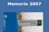 Memoria 2007 - Junta de Andalucía...o Sistemas de Información o Equipamiento o Gestión medioambiental o Seguridad structural o Proveedores 7.77..7. ... ANEXO IIIANEXO III Estructura