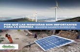  · energética, resiliencia climática y desarrollo económico; Promover y extender la energía sostenible y las soluciones para la eficiencia energética en las montañas, entre