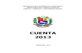 REPÚBLICA BOLIVARIANA DE VENEZUELA …...Pública y en el Manual de Normas de Control Interno sobre un Modelo Genérico de la Administración Central y Descentralizada, aprobado por