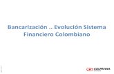 Bancarización .. Evolución Sistema Financiero Colombiano. SANTIAGO... · • $25B de oportunidad para el Sistema Financiero . Modelos Electrónicos .. mejor desempeño Gastos en