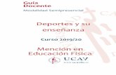 Guía Docente - UCAVILA · - Agencia Española de Seguridad Alimentaria y Nutrición (AESAN) (2010). La alimentación de tus niños y niñas. Nutrición saludable de la infancia a