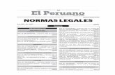 Cuadernillo de Normas Legales - MEF · R.S. N° 376-2013-DE/MGP.- Autorizan viaje de oﬁ ciales de la Marina de Guerra del Perú a Brasil, en misión de estudios 499698 R.S. N°