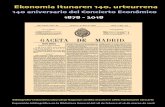2 ekonomia ituna · 2018-03-19 · Zavala -- San Sebastián : Sociedad . 8 ekonomia ituna 1878/2018 concierto económico Guipuzcoana de Ediciones y Publicaciones, D.L. 1976 ... 2014ko