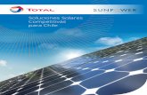 Soluciones Solares Competitivas para Chile · 2015-03-09 · MÁS POTENCIA GENERADA CON LOS PANELES SOLARES SUNPOWER 44% 2 DE EFICIENCIA DE CELDAS HASTA UN 24.2% Líder mundial en