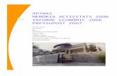 Memoria activitats APINAS 2006€¦ · - Organització xerrades de famílies - Revisar metodologia de treball dels alumnes greument afectats - Pensar com ser partícips en la inclusió