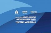 Todos los requerimientos de solicitudes de Terceras ... matr.pdf · Creado por el Centro de Cómputo Universidad de Guayaquil ©2018. Derechos Reservados SIUG TERCERA MATRÍCULA Todos