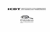 de Investigaciones - ICDT 70... · Roberto Carlos Insignares Gómez DIRECTOR CENTRO DE INVESTIGACIONES ... del comercio internacional. De esta manera, el Instituto Colombiano de Derecho
