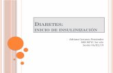 Diabetes: Controles e inicio de insulinización · 1. INTRODUCCIÓN • En España, del total de pacientes que los SUH atienden al año, un 30-40% son consultas de pacientes diabéticos.