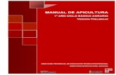 MANUAL DE APICULTURAeacs.edu.ar/wp-content/uploads/2012/05/MANUAL-DE-APICULTURA.… · Porcinos, Ovinos, Taller Rural y Mecánica agrícola. En cada uno de ellos se proponen modelos