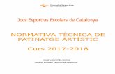 Unió de Consells Esportiu de Catalunyaextra.girones.cat/ceg/doc/17.18/Normativa_Patinatge.pdf · Art. 9 – Reconeixement dels elements tècnics Art. 10 - Integratius Art. 11 –