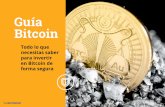 Guía Bitcoin - coinmotion.com€¦ · 1. Información sobre la transacción, como por ejemplo la cantidad, la fecha y hora. 2. Información anónima de quien realiza cada operación,