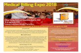 Medical Billing Expo 2018 - files.constantcontact.comfiles.constantcontact.com/e4705ac3301/29244be4-b22b-4804-9802-… · El Expo incluye a un grupo de reconocidos conferenciantes
