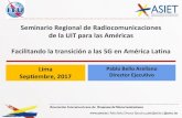 Seminario Regional de Radiocomunicaciones de la UIT para ...€¦ · 90% de cobertura (3G + 4G) 4G llega al 68% de los latinoamericanos 83% estimado al 2020 (GSMA) % Suscriptores