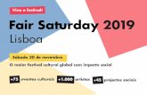 VF(8) Lisboa programa · Sábado 30 de novembro +75 eventos culturais +1.000 artistas +45 projectos sociais O maior festival cultural global com impacto social Viva o festival! Lisboa!!!!