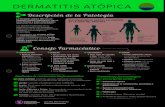 dermatitis atópica - cofteruel.org · La dermatitis atópica (DA) es una patología cutánea inflamatoria, con un curso crónico y brotes intermitentes alternando con fases de remisión.