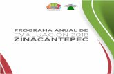 Contenido - Ayuntamiento de Zinacantepec · 2018-04-30 · evaluaciones a programas y acciones municipales adicionales a las que están determinadas en este PAE, éstas tendrán el