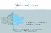 Matemáticas · 2013-11-05 · 2. APORTACIÓN DE LA MATERIA AL DESARROLLO DE LAS COMPETENCIAS Competencia matemática. Los contenidos de la materia de matemáticas se orientan de