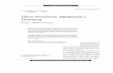 Libros electrónicos: digitalizando a Gutenberg · C o m u n i c a r, 23, 2004, Revista Científica de Comunicación y Educación;ISSN: 1134-3478;páginas 68-75 Libros electrónicos: