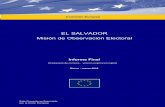 EL SALVADOR Misión de Observación Electoral · misiÓn de observaciÓn electoral EL SALVADOR, Elecciones municipales y legislativas, 4 de marzo de 2018 a la financiación privada,
