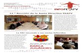 12 ª Reunión de la Junta Directiva FEAFV€¦ · El Hotel Sorolla Palace acogió la 12ª -Presidente-); nuevas asociaciones que así lo habían solicitado: Real Betis Balompié,