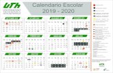 Secretaría de Educación - UTH · 2019-10-28 · de Educación . Title: calendario oficial ciclo escolar 2019-2020 _gris logo uth.cdr Author: investigador Created Date: 10/25/2019
