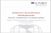 Entorno Económico Globalizado - UNID · 5 Entorno Económico Globalizado Explicación 3.3 Importaciones y exportaciones en la economía global Las relaciones entre la economía nacional