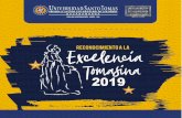 RECONOCIMIENTO A LA EXCELENCIA TOMASINA 2019udcfd.ustabuca.edu.co/images/Documentos... · CONVOCATORIA RECONOCIMIENTO A LA EXCELENCIA TOMASINA 2019 ... Integral Multicampus 2016 2027,