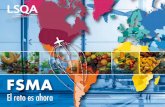 Índice · Proyecto para el cumplimiento de la Nueva Ley de Modernización “FSMA” que asegura la inocuidad de los alimentos que se consumen en los Estados Unidos, y regula la