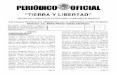 PERIÓDICO OFICIAL - gob.mx · PERIÓDICO OFICIAL “TIERRA Y LIBERTAD” ÓRGANO DEL GOBIERNO DEL ESTADO LIBRE Y SOBERANO DE MORELOS Las Leyes y Decretos son obligatorios, por su