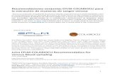Recomendaciones conjuntas EFLM-COLABIOCLI para la ... · Recomendaciones conjuntas EFLM-COLABIOCLI para la extracción de muestras de sangre venosa 3 Índice: Resumen Introducción